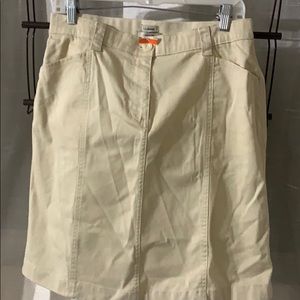 L.L. Bean Denim Skirt